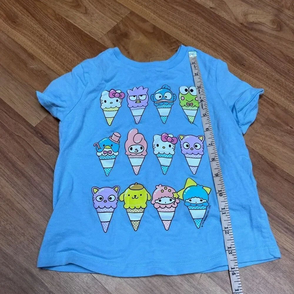 Old Navy Toddler Kids Hello Kitty® Unisex Graphic T-Shirt  Blue Size 3T